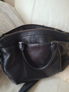 Coach heavier black Metropolitan bag
